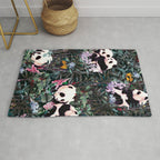 Rainforest Pandas Rug Gallery Image 1