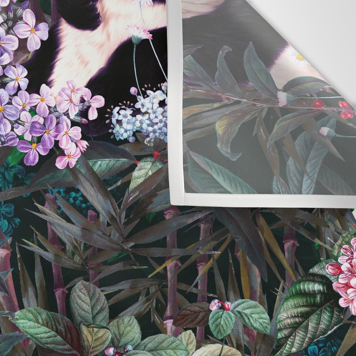 Rainforest Pandas Wall Tapestry Gallery Image 3
