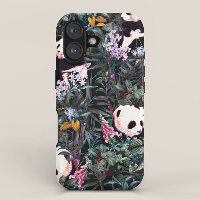 Rainforest Pandas iPhone Case Gallery Image 1