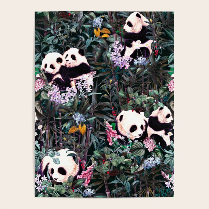Rainforest Pandas Poster Gallery Image 4