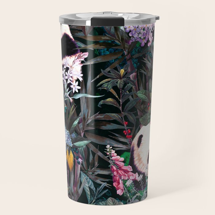 Rainforest Pandas Travel Mug Gallery Image 1