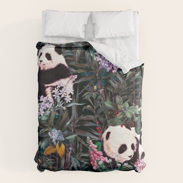 Rainforest Pandas Duvet Cover Gallery Image 6