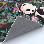 Rainforest Pandas Rug Gallery Image 4