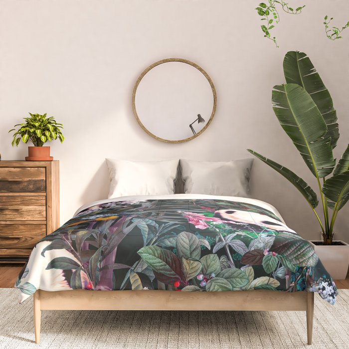 Rainforest Pandas Comforter Gallery Image 3