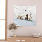 big surf time Wall Tapestry Gallery Image 2