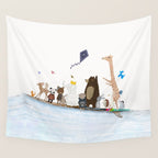 big surf time Wall Tapestry Gallery Image 4