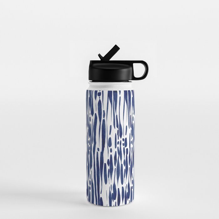 Twisted Ribbons - Blue Water Bottle Gallery Image 1