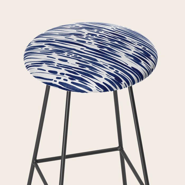 Twisted Ribbons - Blue Stool Gallery Image 2