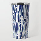 Twisted Ribbons - Blue Travel Mug Gallery Image 1