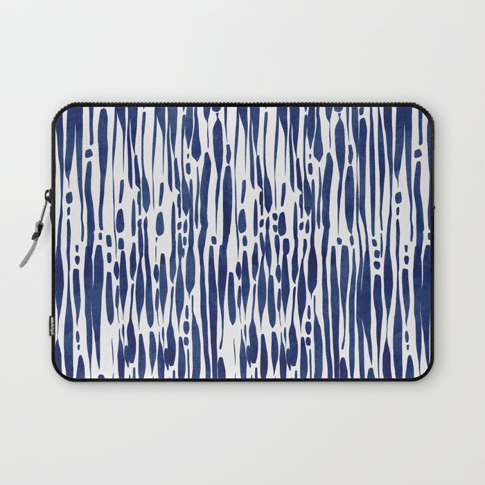 Twisted Ribbons - Blue Laptop Sleeve Gallery Image 1
