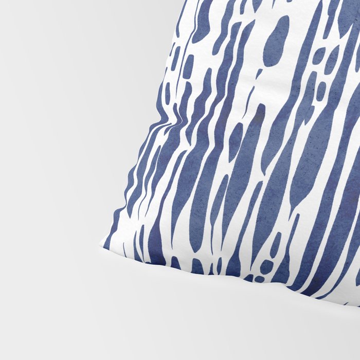 Twisted Ribbons - Blue Pillow Sham Gallery Image 4