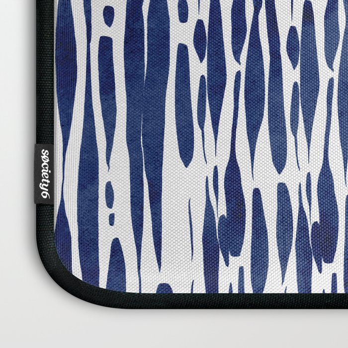 Twisted Ribbons - Blue Laptop Sleeve Gallery Image 3