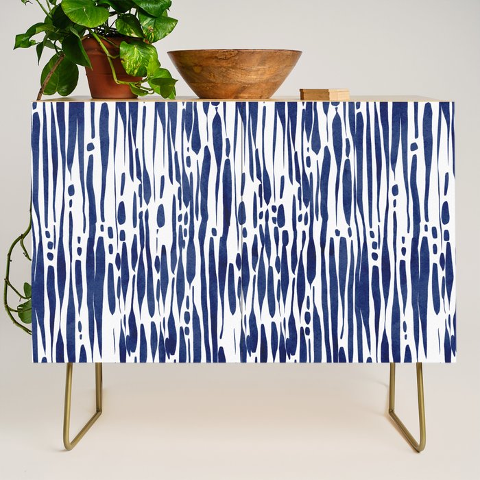 Twisted Ribbons - Blue Credenza Gallery Image 1