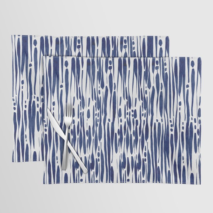 Twisted Ribbons - Blue Placemat Gallery Image 1