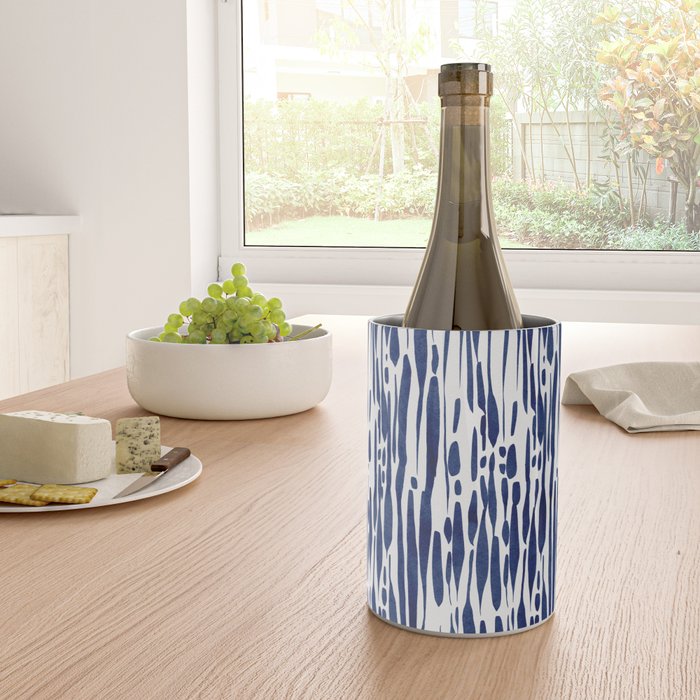 Twisted Ribbons - Blue Wine Chiller Gallery Image 4