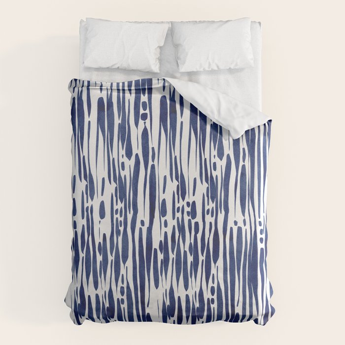 Twisted Ribbons - Blue Duvet Cover Gallery Image 6
