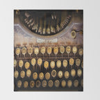 The Wordsmith Throw Blanket Gallery Image 2