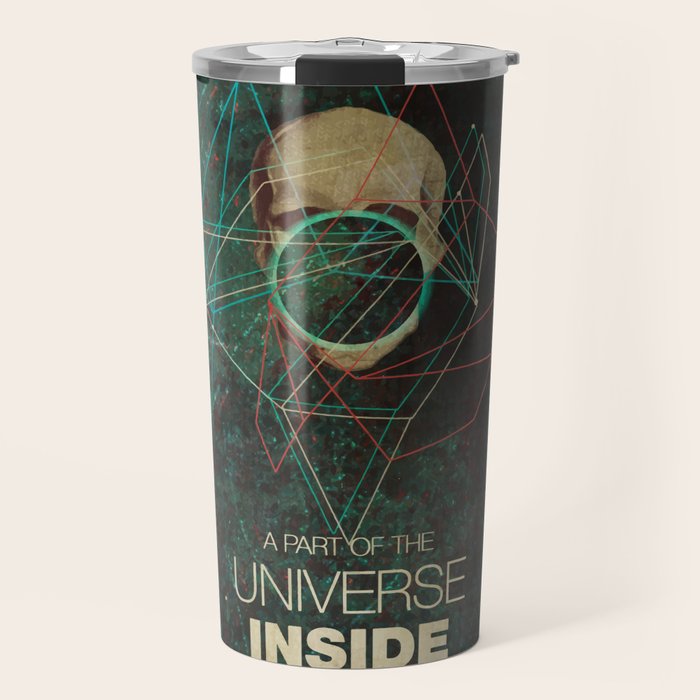 A Part Of The Universe Inside My Head Travel Mug Gallery Image 1
