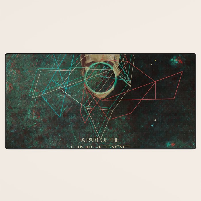 A Part Of The Universe Inside My Head Desk Mat Gallery Image 3