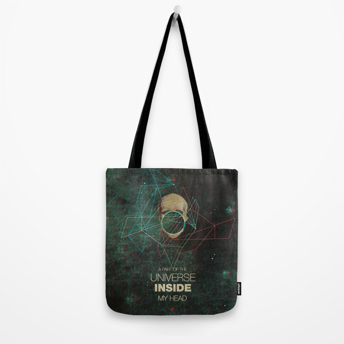 A Part Of The Universe Inside My Head Tote Bag Gallery Image 2