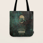 A Part Of The Universe Inside My Head Tote Bag Gallery Image 1