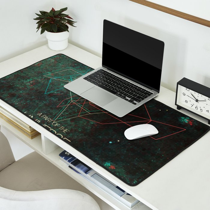 A Part Of The Universe Inside My Head Desk Mat Gallery Image 2