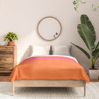orange and hot pink classic Comforter Gallery Image 3