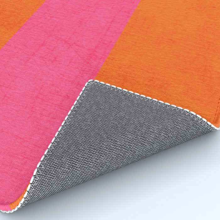orange and hot pink classic Rug Gallery Image 4