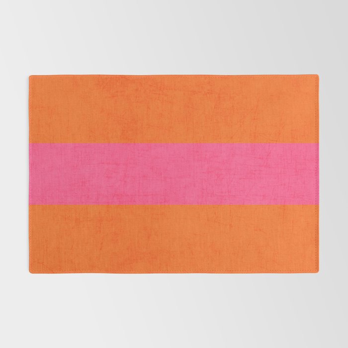 orange and hot pink classic Rug Gallery Image 2