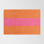 orange and hot pink classic Rug Gallery Image 2