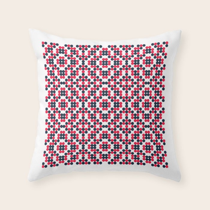 Pattern Throw Pillow Gallery Image 1