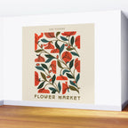 Nouveau Flower Market 1 Wall Mural Gallery Image 2