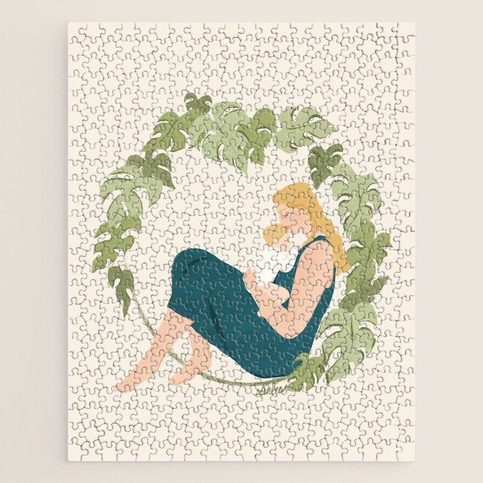 Maternal Bond (Blond) Jigsaw Puzzle Gallery Image 1
