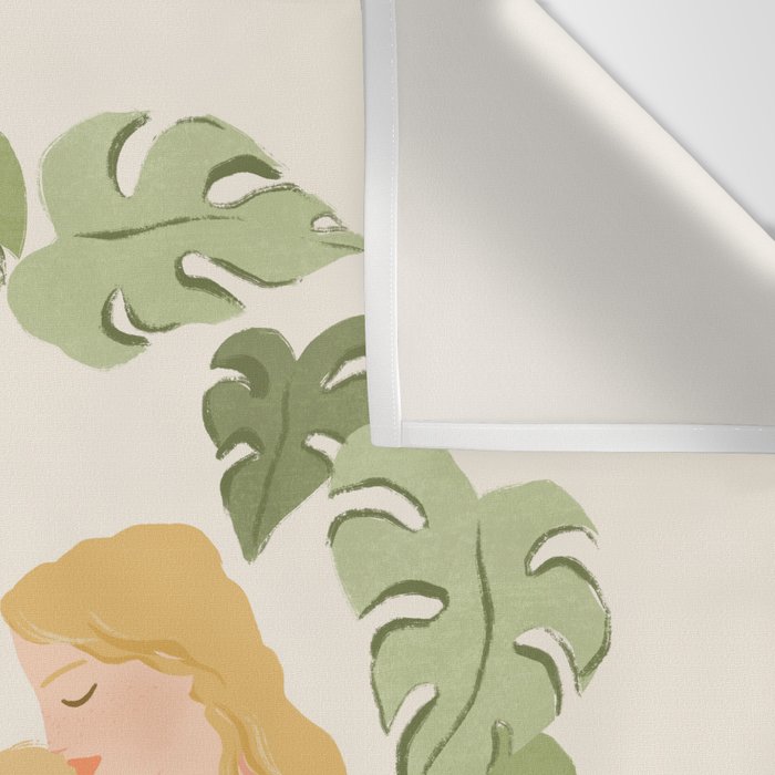 Maternal Bond (Blond) Wall Tapestry Gallery Image 3