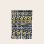 Norwegian Pattern - Gold on Navy Wall Hanging Gallery Image 1