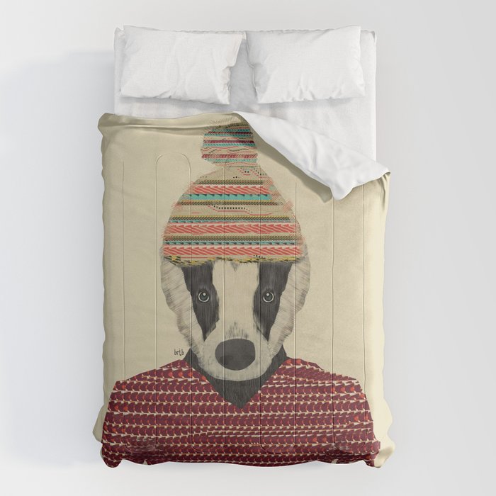 seb the badger  Comforter Gallery Image 6