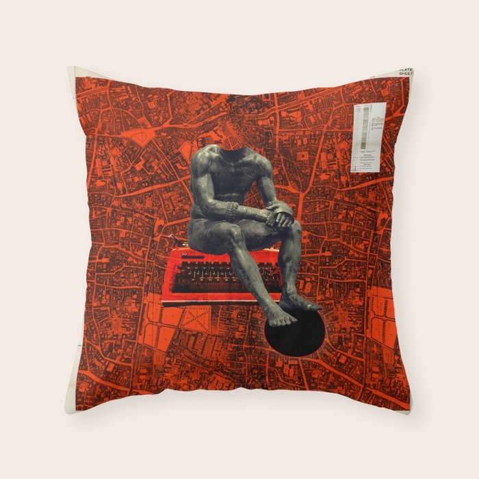 Boxer Throw Pillow Gallery Image 1