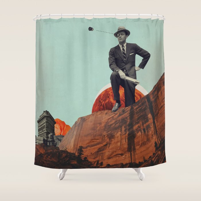 Observer Shower Curtain Gallery Image 1