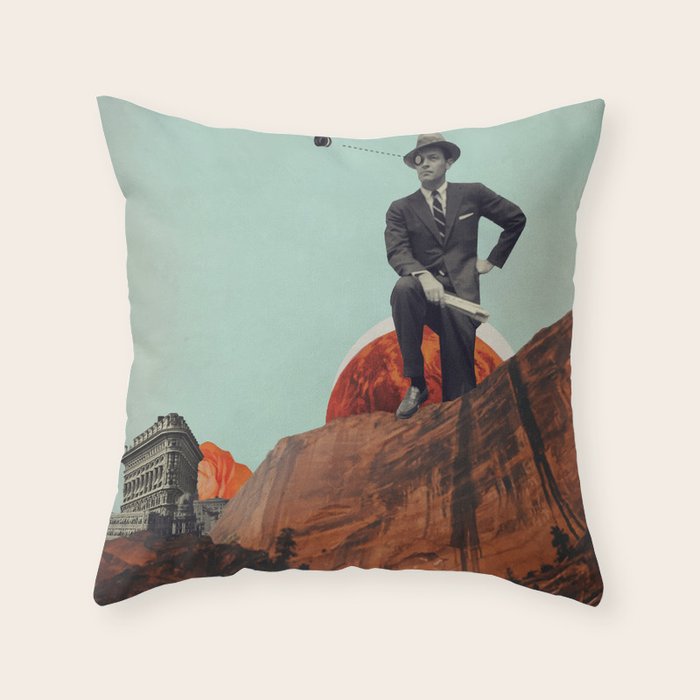 Observer Throw Pillow Gallery Image 6