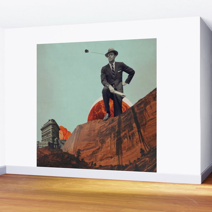 Observer Wall Mural Gallery Image 2