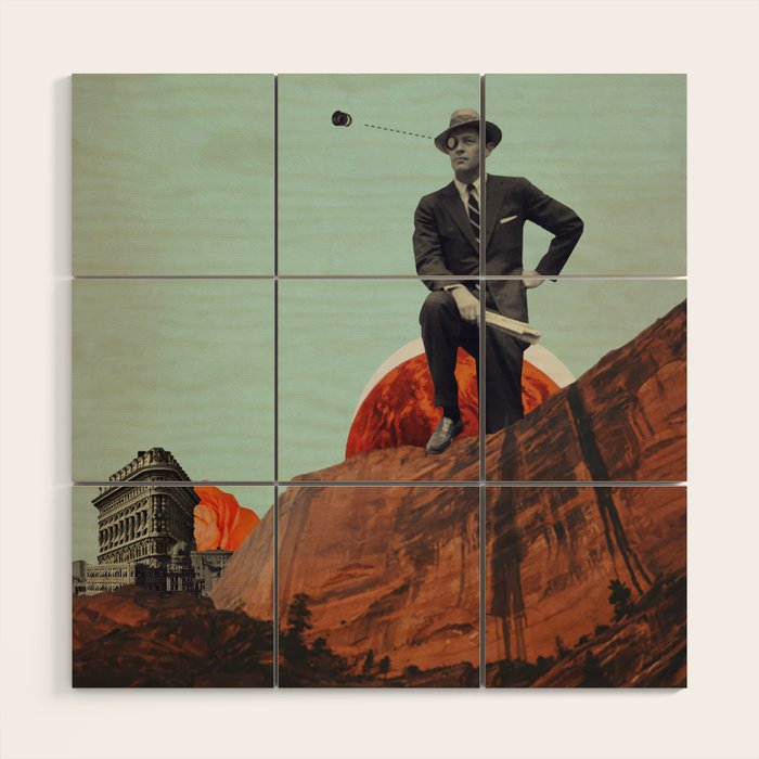 Observer Wood Wall Art Gallery Image 1