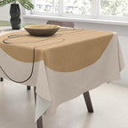 Abstract Faces 3  Tablecloth Gallery Image 3