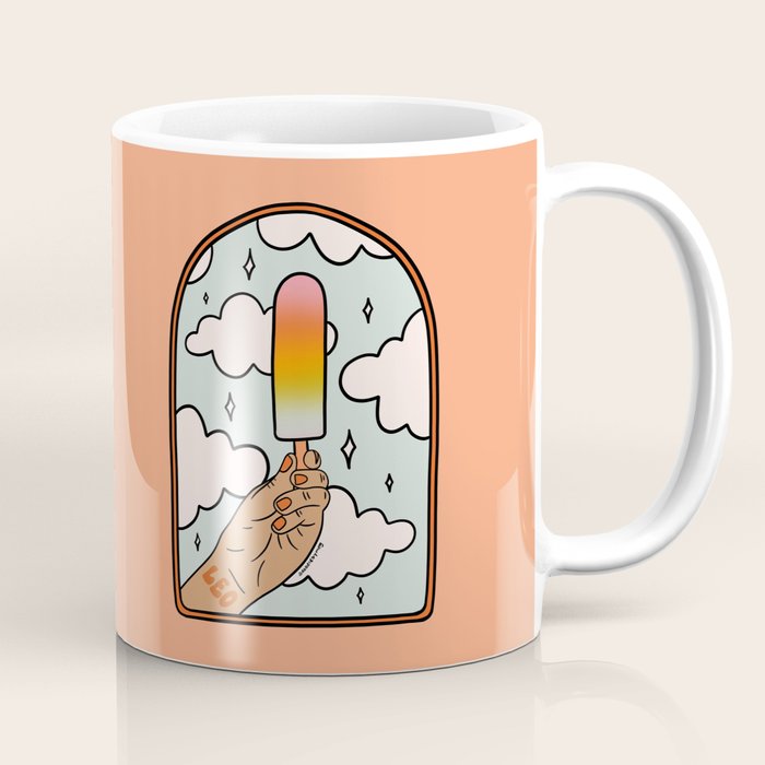 Leo Popsicle Coffee Mug Gallery Image 1