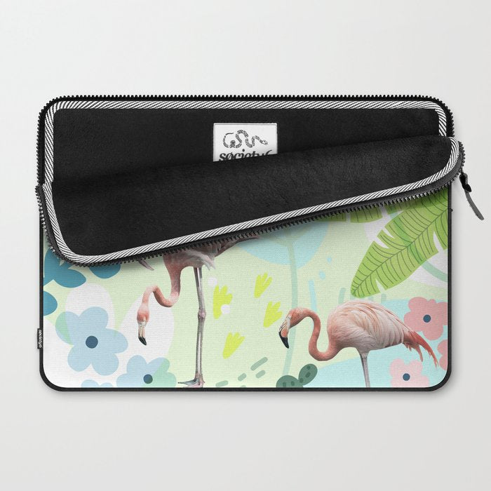 Flamingo jungle Laptop Sleeve Gallery Image 2