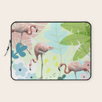 Flamingo jungle Laptop Sleeve Gallery Image 1