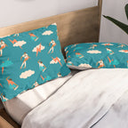 Skateboard girls Pillow Sham Gallery Image 2