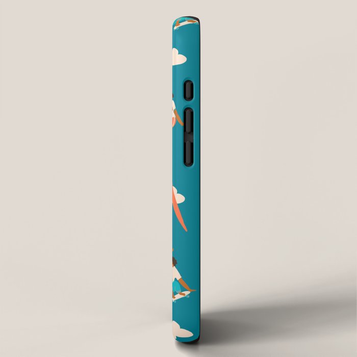 Skateboard girls iPhone Case Gallery Image 2