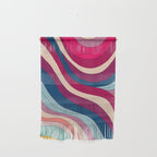 Boho Fluid Abstract Wavy Wall Hanging Gallery Image 1