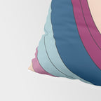Boho Fluid Abstract Wavy Pillow Sham Gallery Image 4