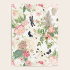 Vintage & Shabby Chic - Botanical Flower Roses Garden Poster Gallery Image 4